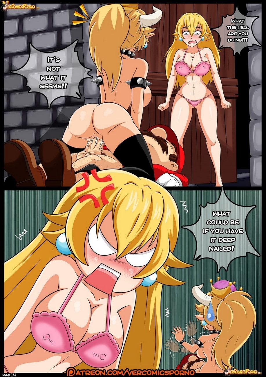 Bowsette Rescue Super Mario Bros Croc FreeComix