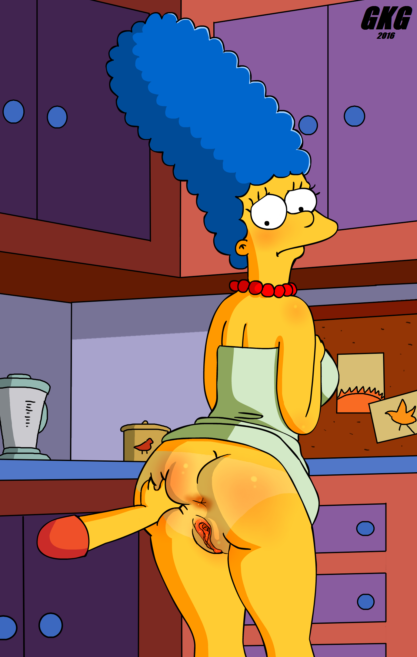 Marge Simpson Is Anal Mom Freeadultcomix