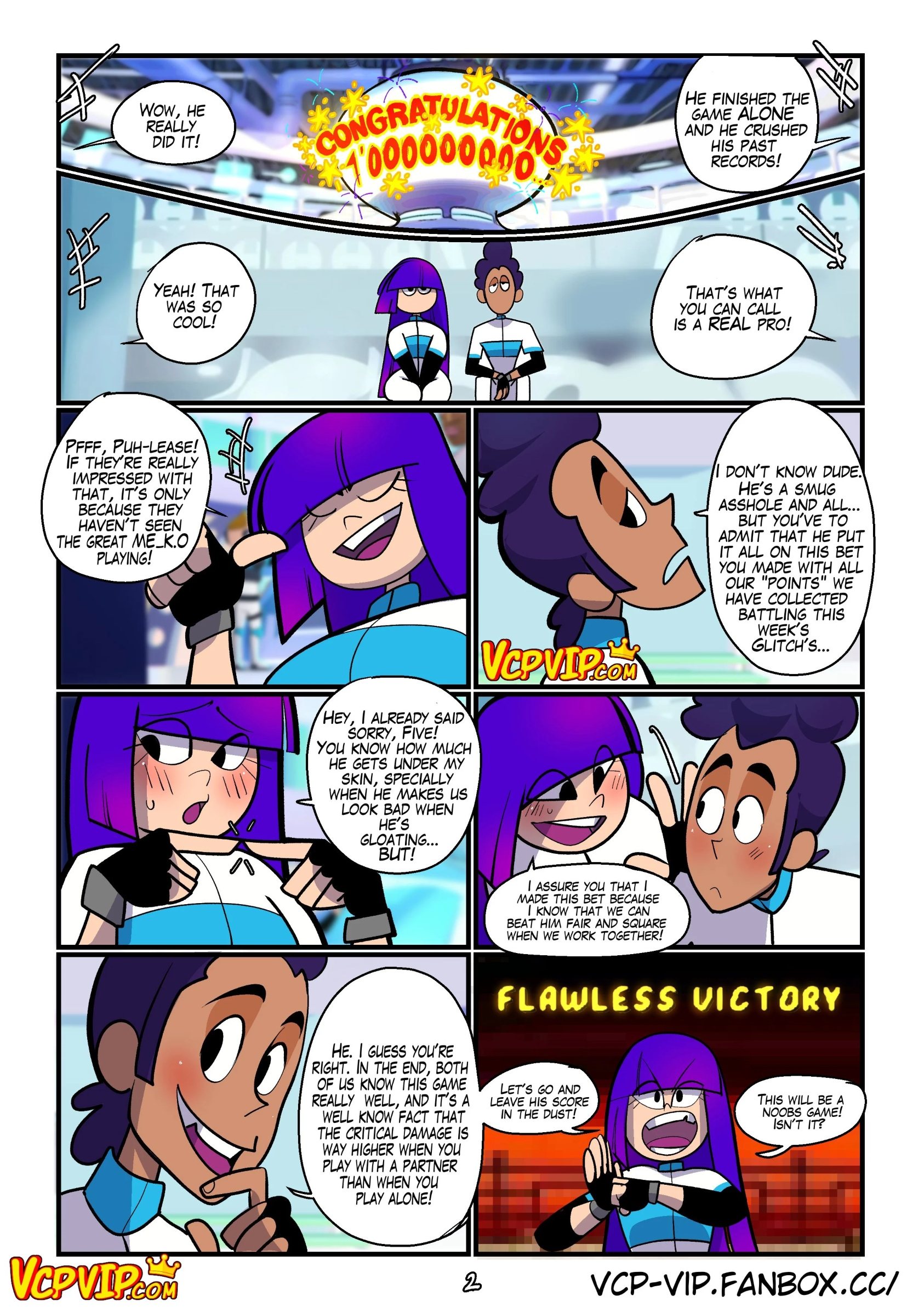 Speedrun And Naked For Glitch Techs In Freecomix