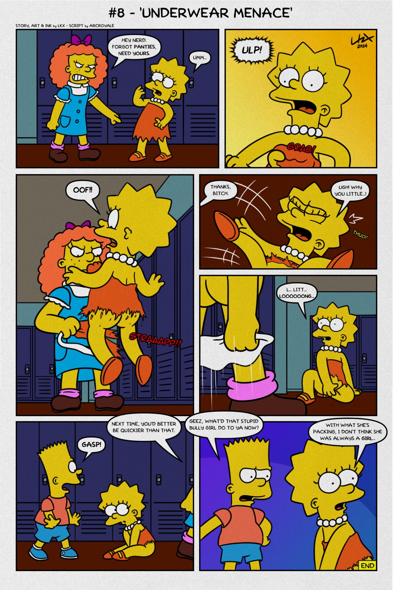 Too Hot For Comics (The Simpsons) - FreeComics | Unleashing the Hilarious  World of Comics