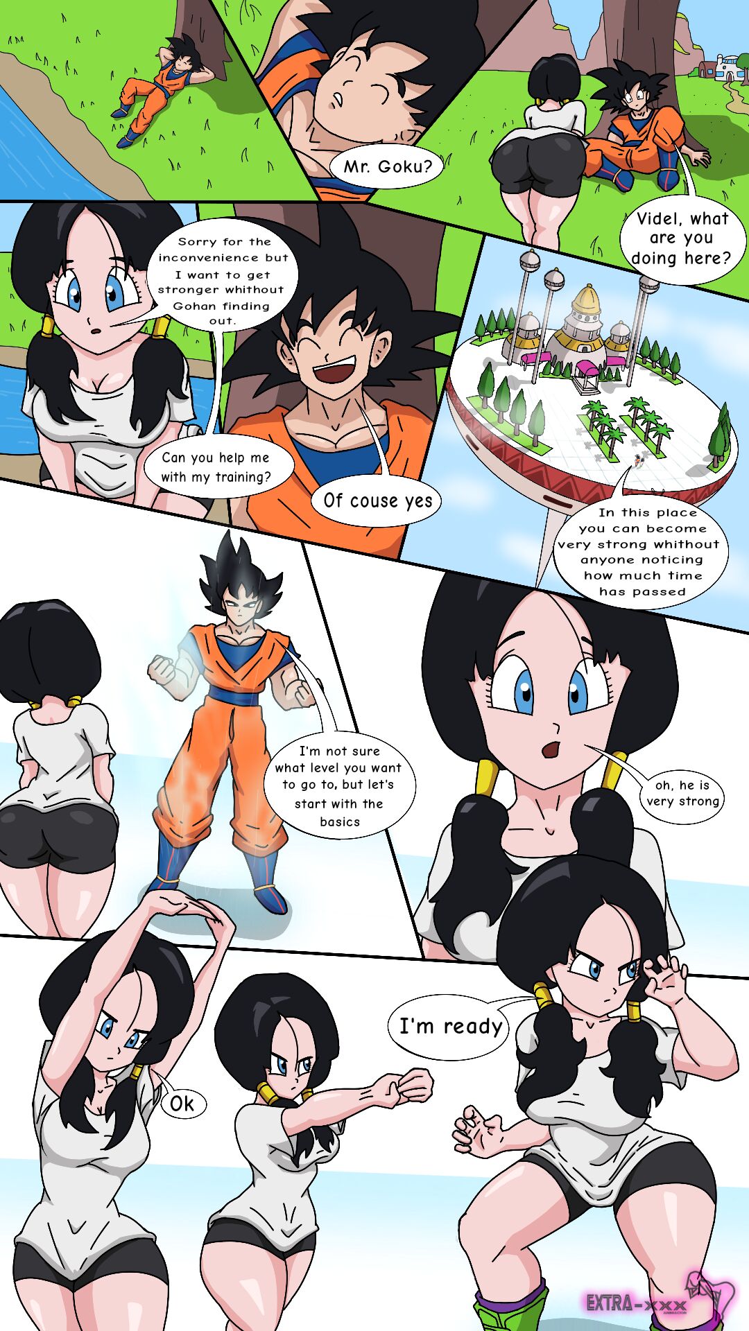 Dragon Ball Z Porn Videl Futa - Videl's Special Training in Dragon Ball Z - FreeComics