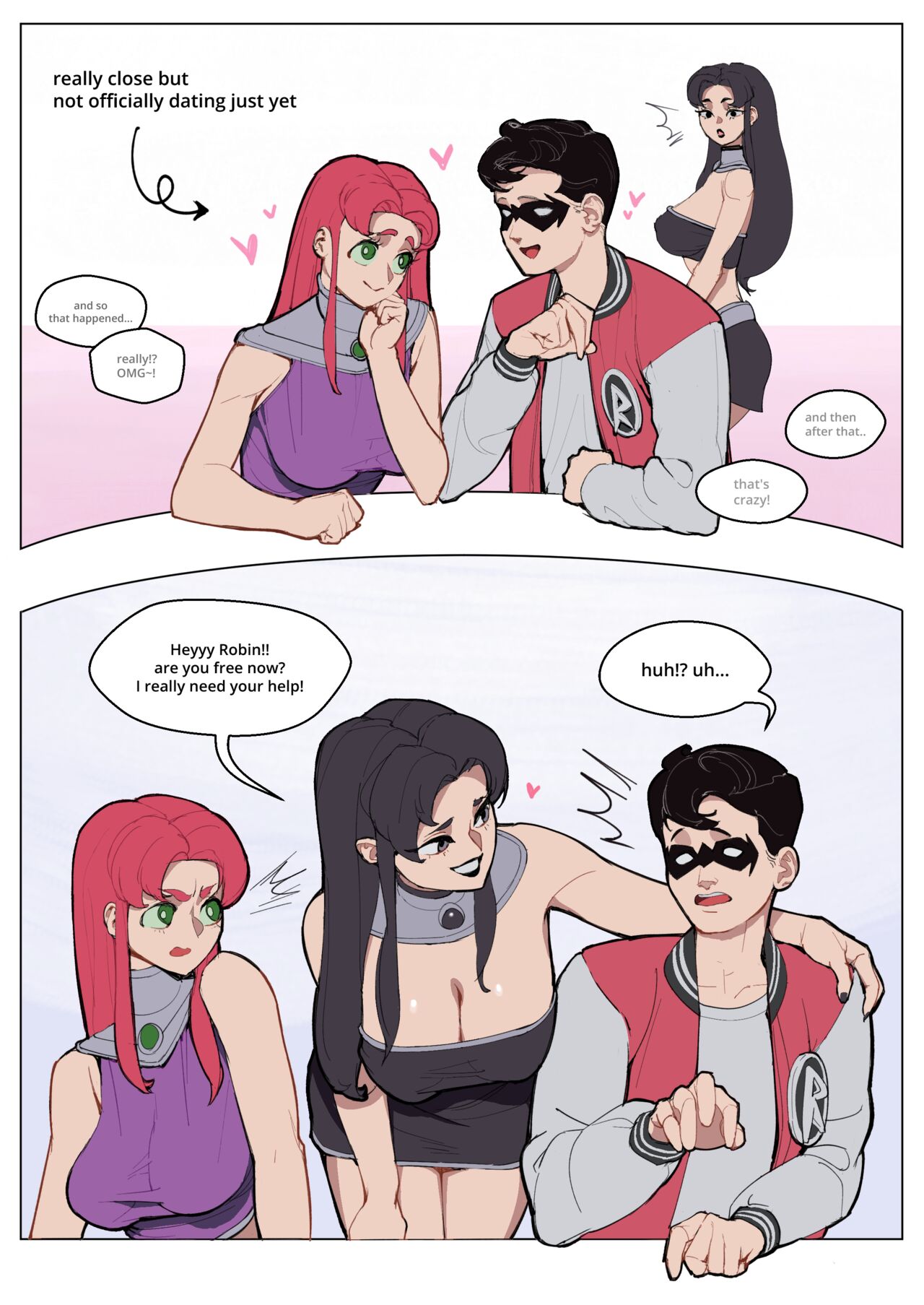 Blackfire Reverse NTR (Teen Titans) [English] - Unlock the FreeComics  Experience