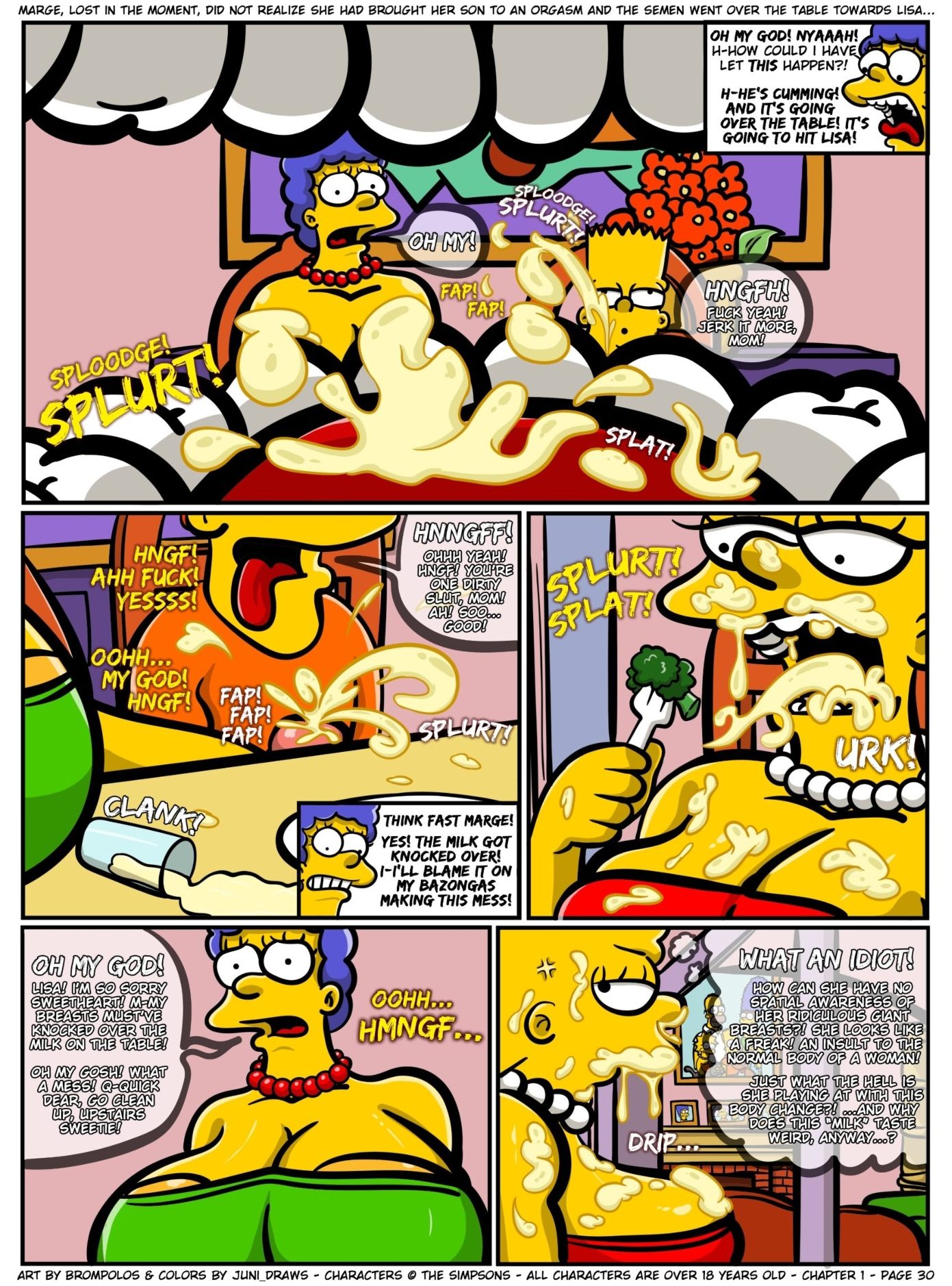 Explore the Epic Brompolos Adventure in The Simpsons Huge Tits Incest  Chapter 1-2 - FreeComics!