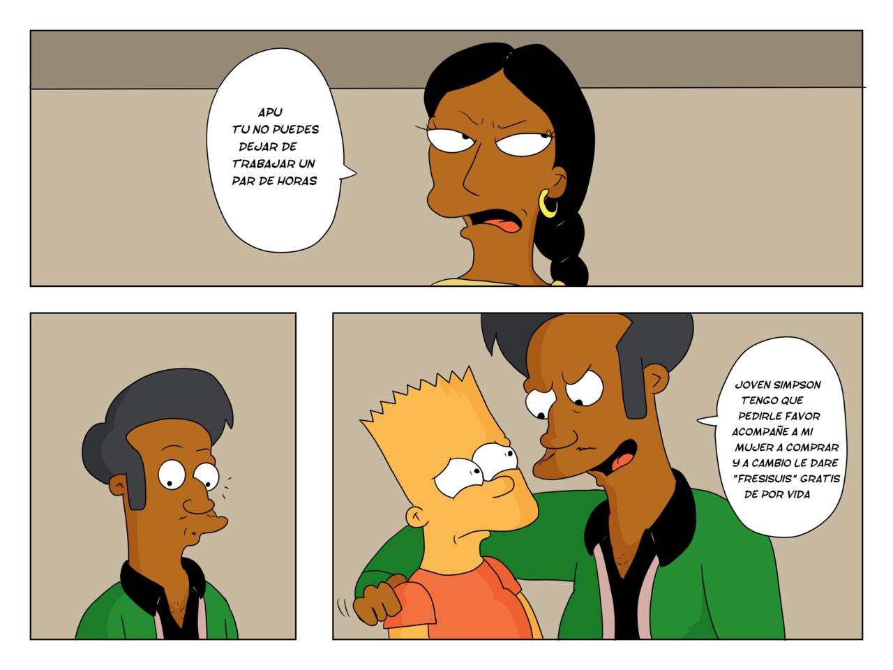 The Simpsons: Bart and Manjula - FreeComics | Marecattus