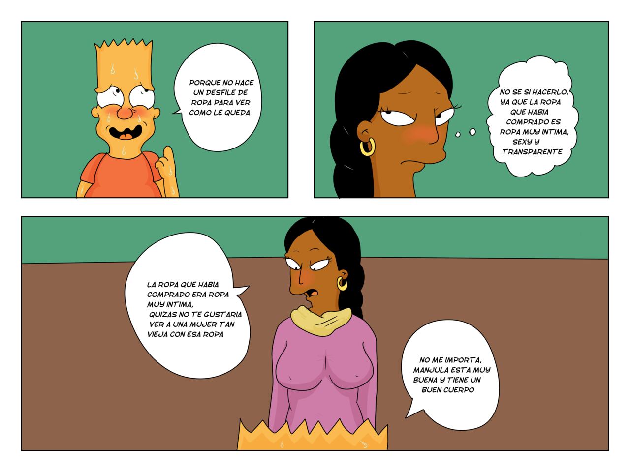 The Simpsons: Bart and Manjula - FreeComics | Marecattus