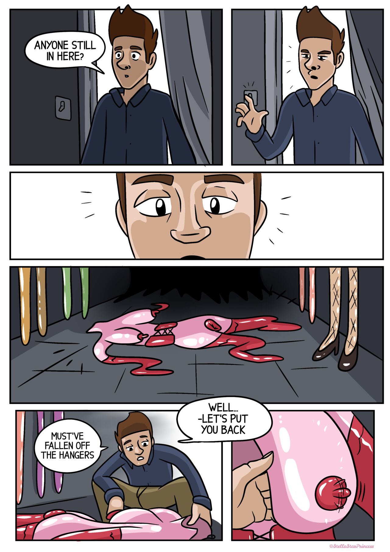 shadbase sex doll Page 1 | shadbase-comics/comics/crossdresser | Erofus
