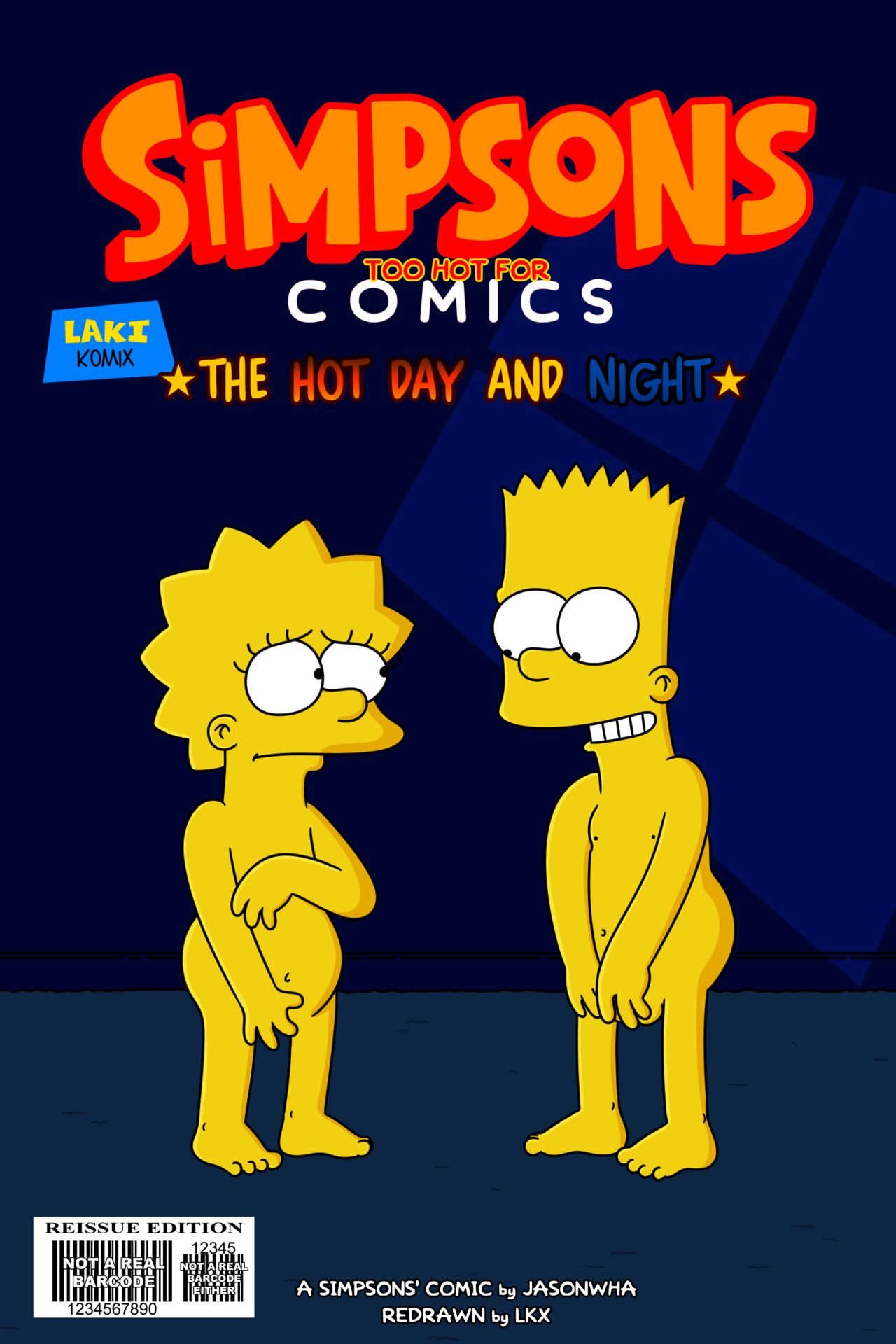 Hot Simpsons Sex - The Hot Day and Night - The Simpsons Comic | FreeComics