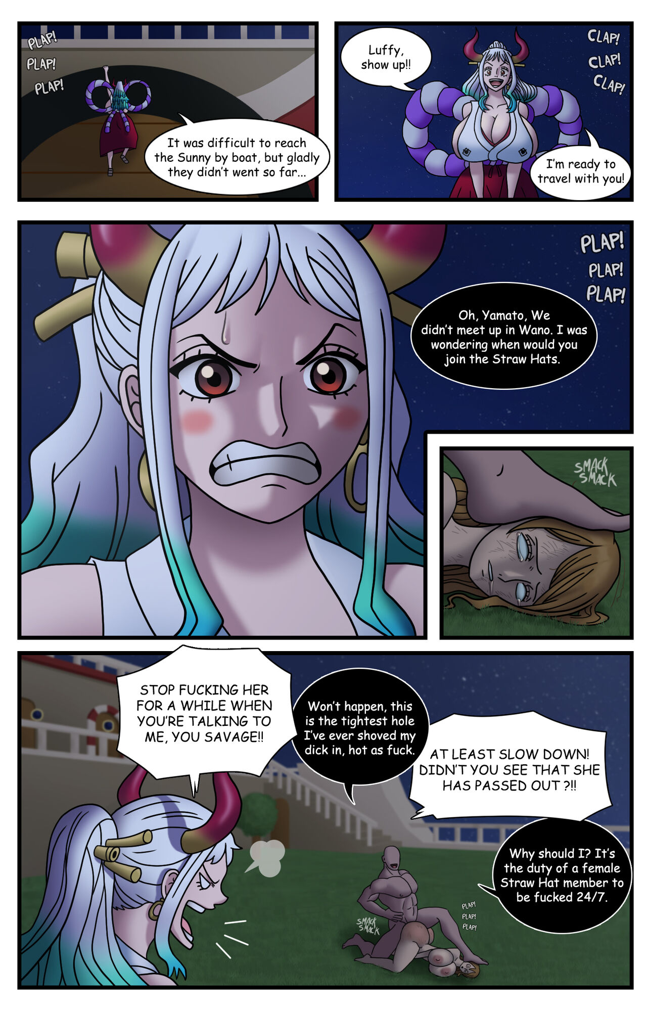 Holymonster: One Piece Sluts 1-2-3 FreeComics Today