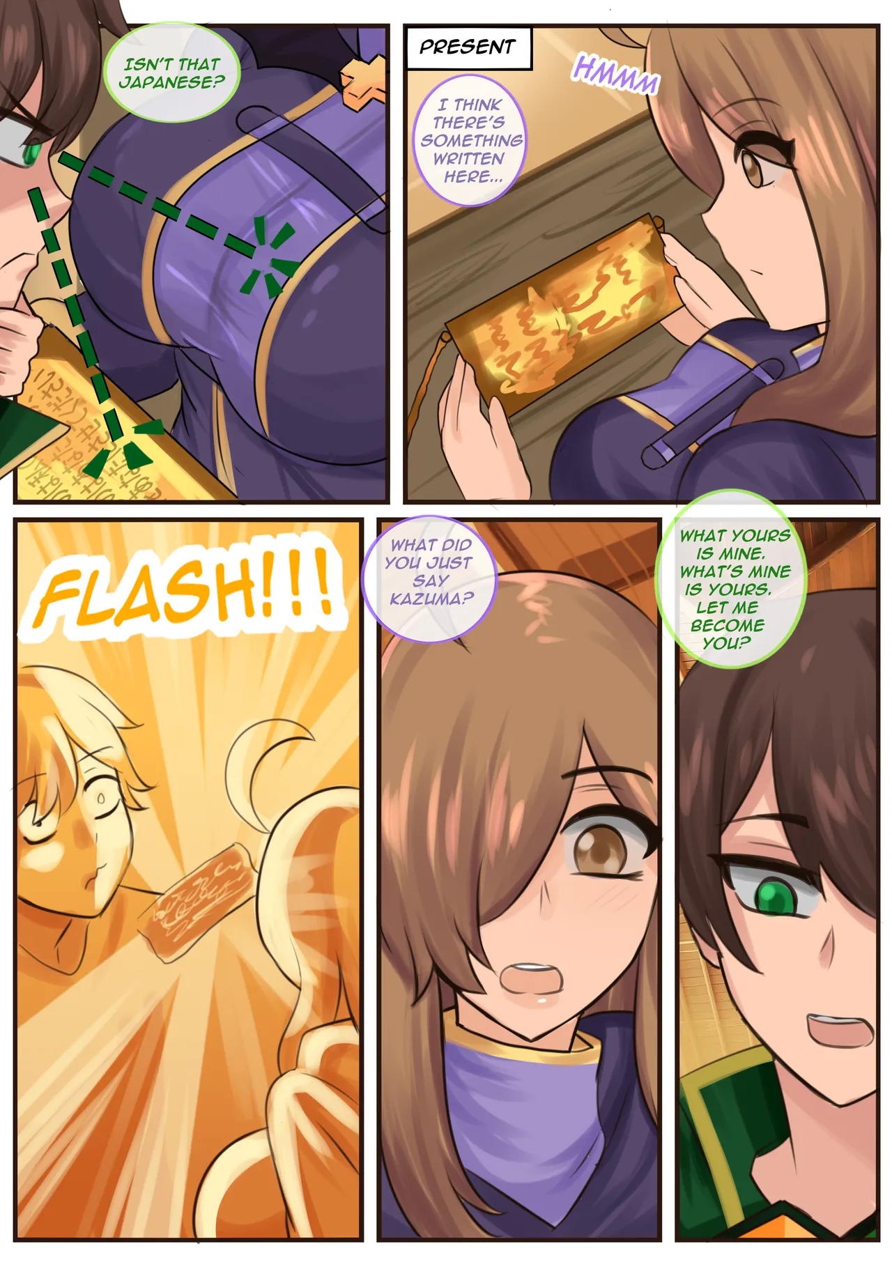 BMW wiz konosuba freecomics