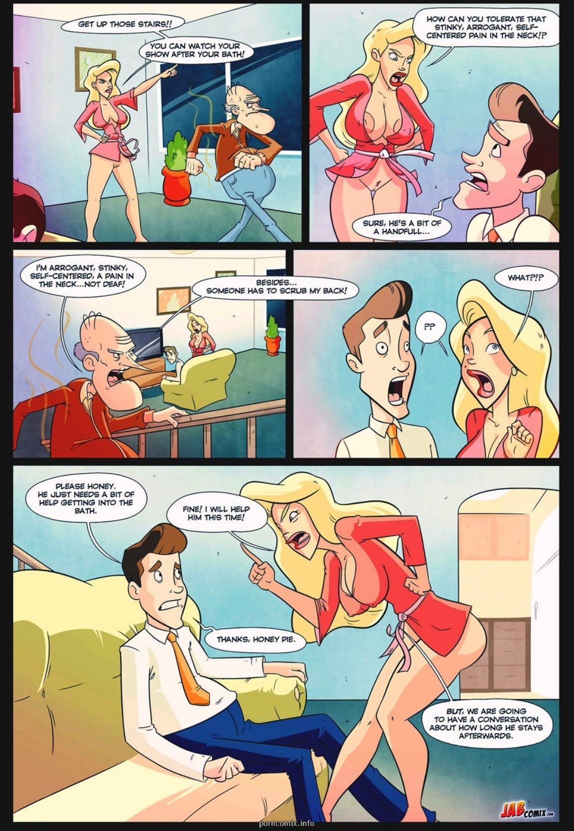 Grumpy old man Jefferson 1-5by Jab-comix: Why You Should Read It