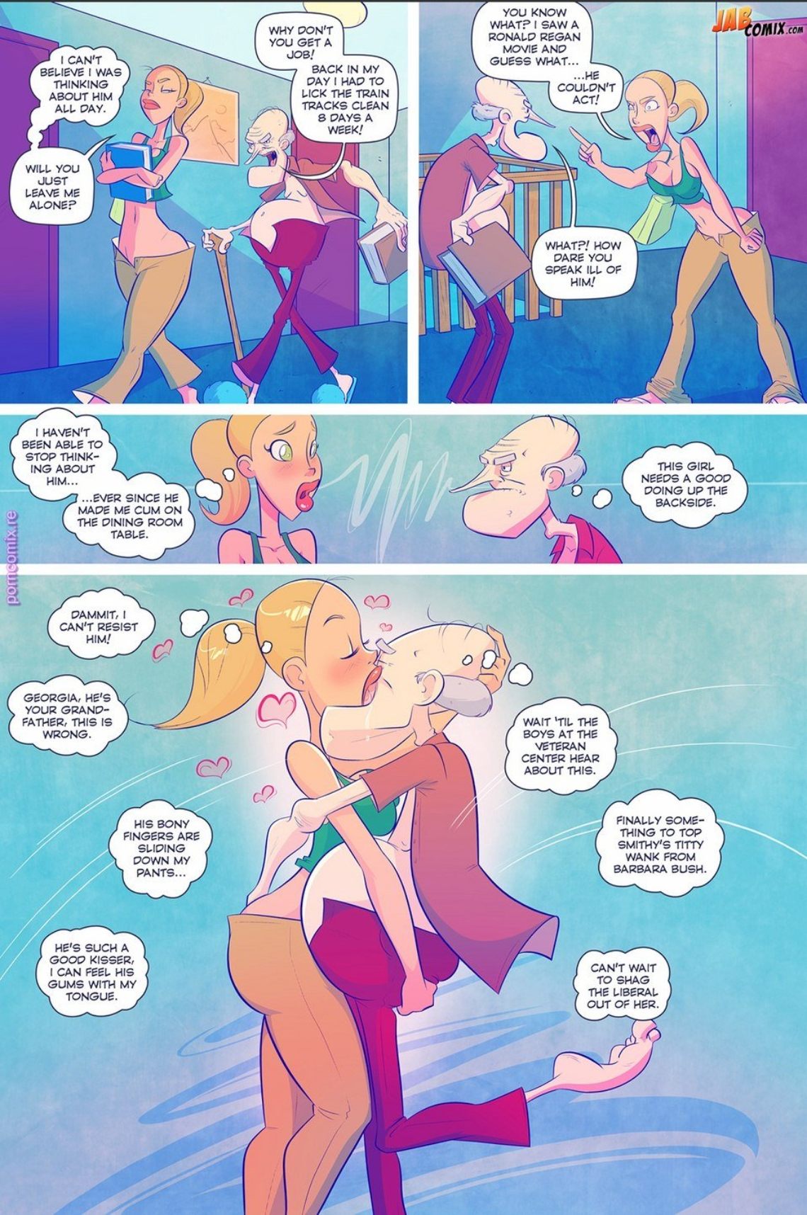 Grumpy old man Jefferson 1-5by Jab-comix: Why You Should Read It