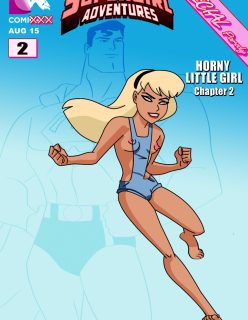 Supergirl Adventures 02 – Horny Little Girl by Superman