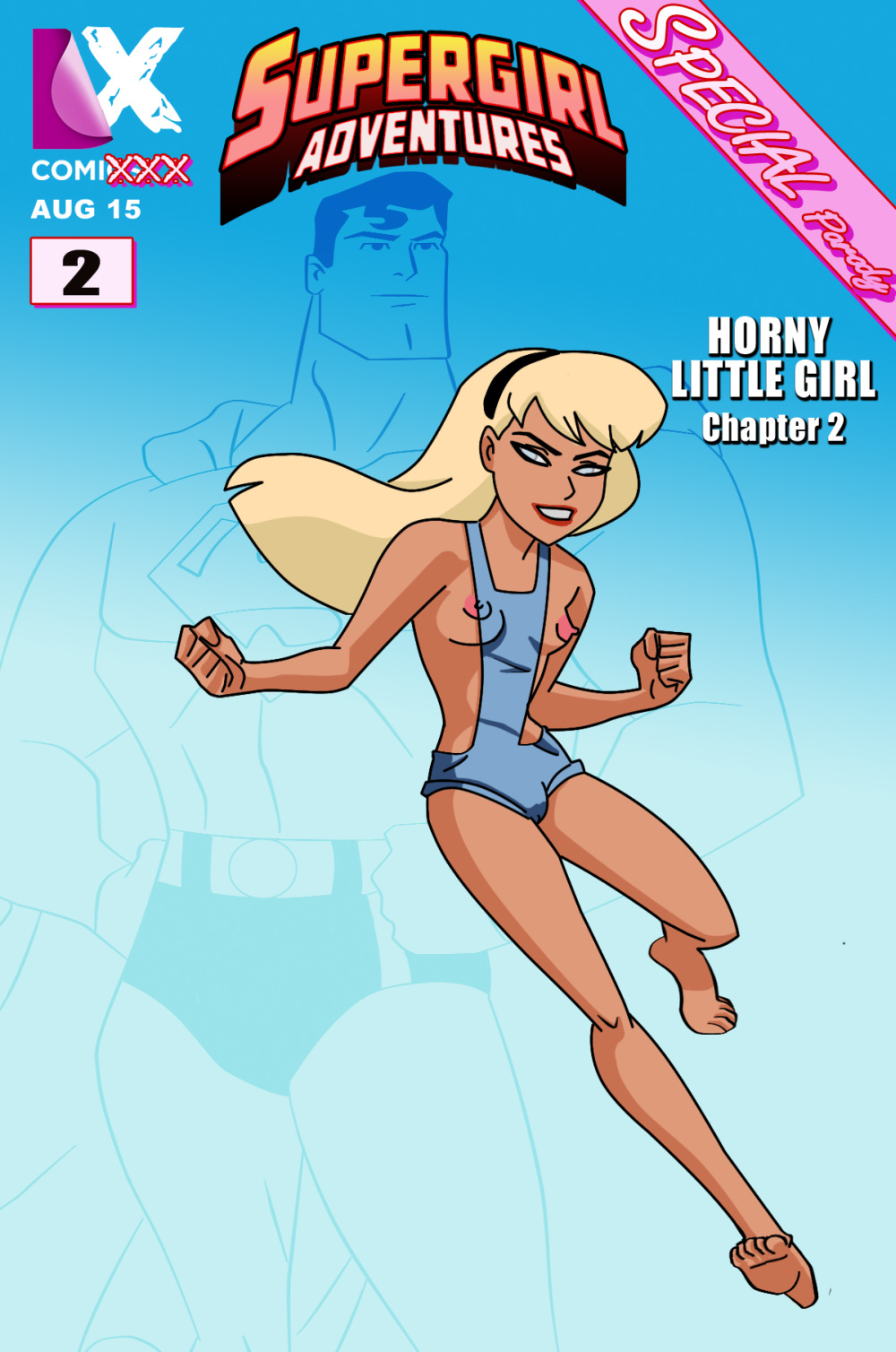 Big Dick Transsexuals In Dc - Supergirl Adventures 2 - Horny Little Girl (Superman) - FreeAdultComix
