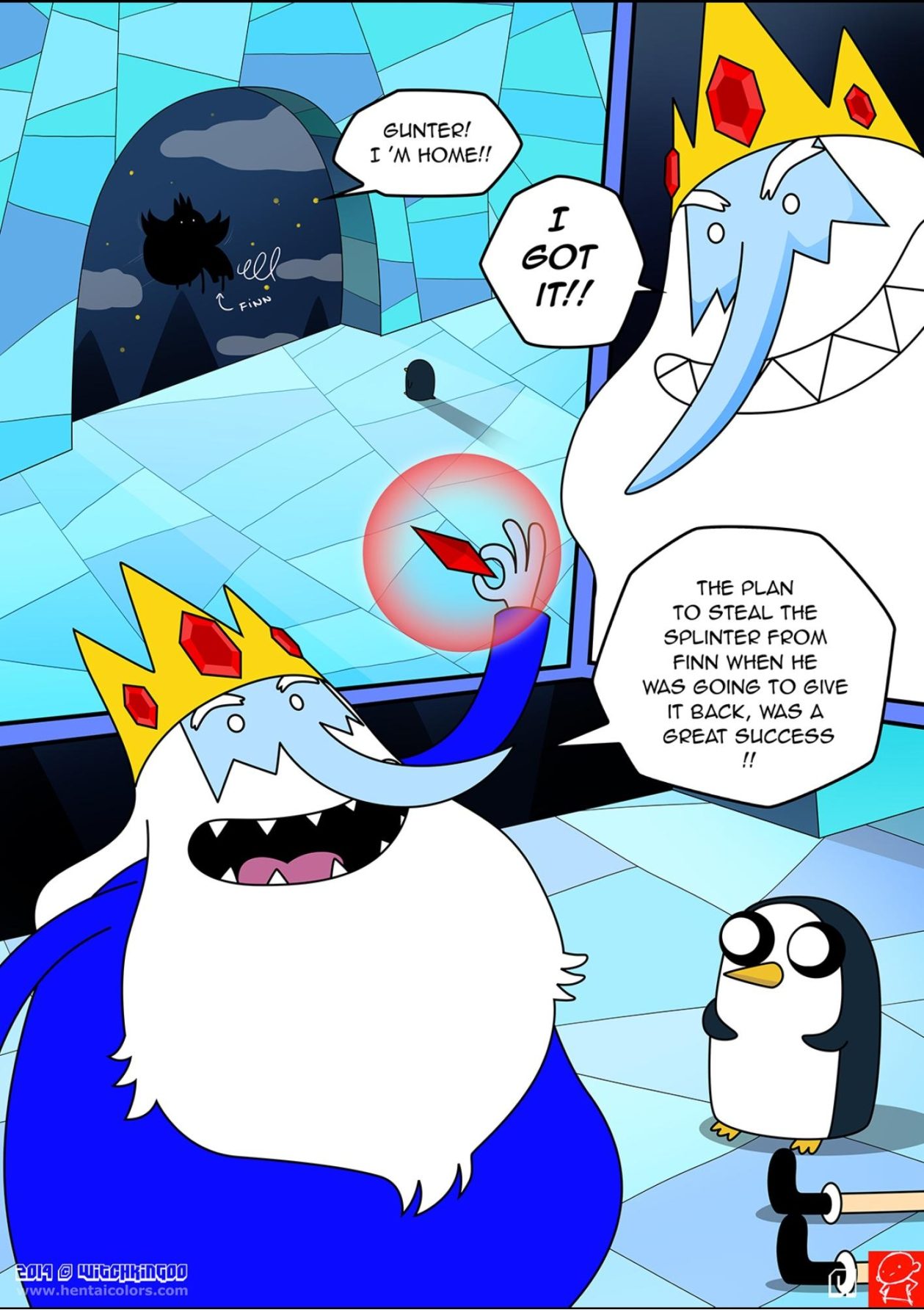 Adventure Time Ice Age - Witchking00 - FreeAdultComix