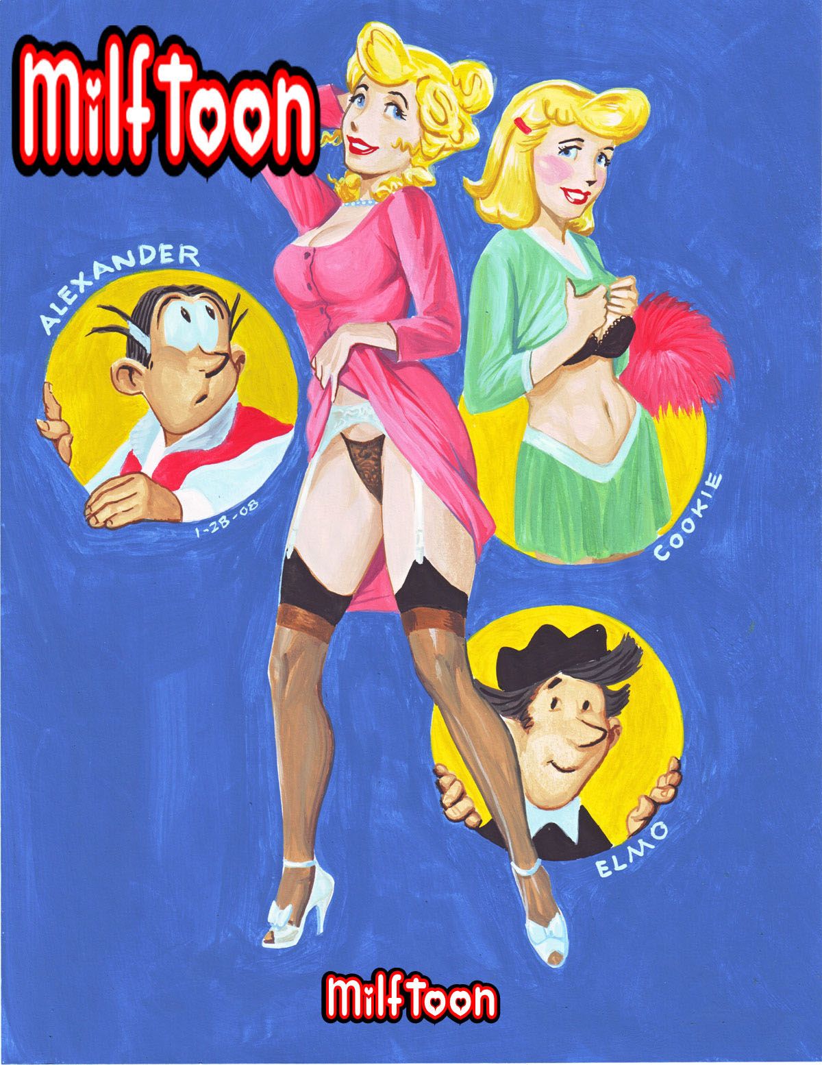 Adult Cartoons Literotica - Blondie (Color) â€“ Milftoon - FreeAdultComix