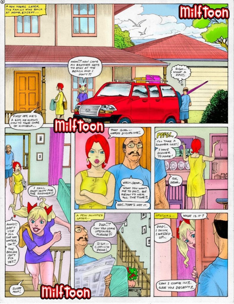 Family Incest Cartoon Porn - Family Incest (Color) - Milftoon - FreeAdultComix