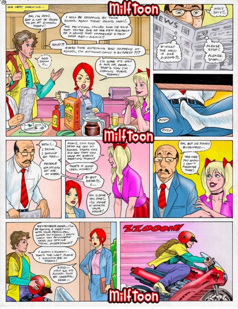 Family Incest Cartoon Porn Comics - Family Incest (Color) - Milftoon - FreeAdultComix
