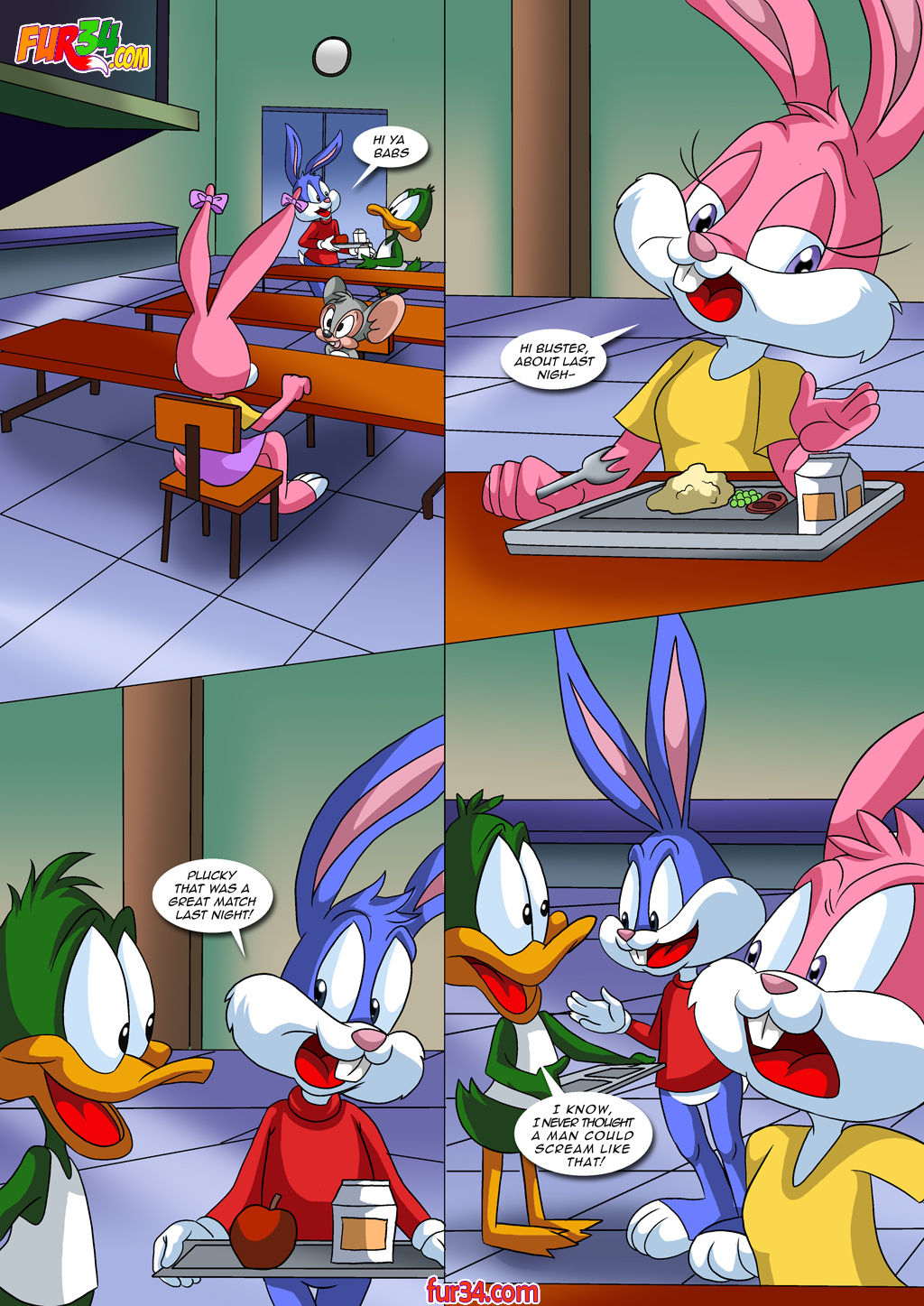 Toon Striptease - Stripper Babs [Complete!] -Tiny Toons - FreeAdultComix
