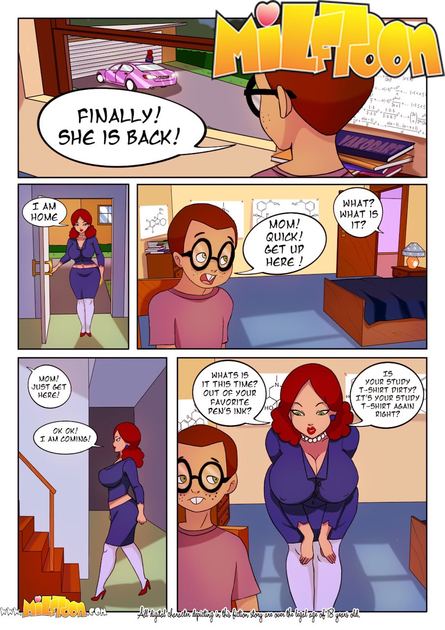 Nerd Girl Cartoon Porn - The Geek [Milftoon] - FreeAdultComix