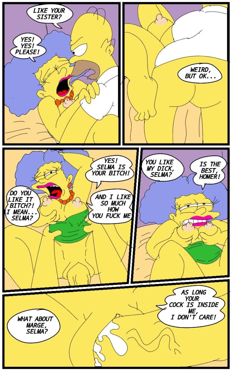 Selma S Struggle The Simpsons Maxtlat Freeadultcomix