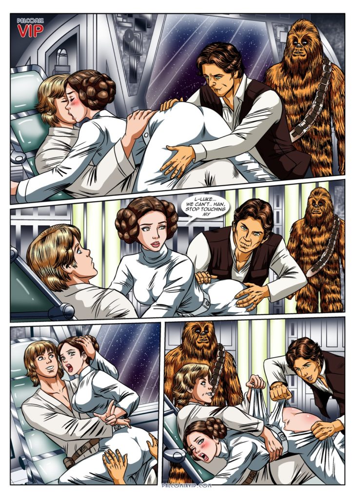Luke And Leia Star Wars Sex - A Fantasy Long Long Ago (Star Wars) - [Palcomix] - FreeAdultComix