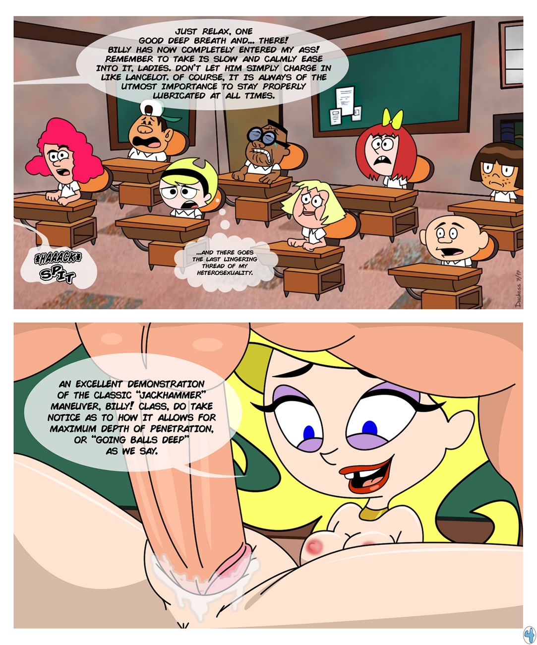 1083px x 1300px - The Grim Adventures Of Billy & Mandy - Adult Comix - FreeAdultComix