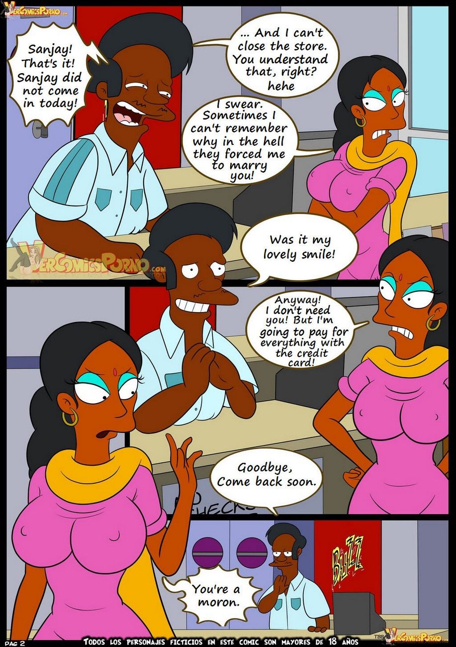 Die simpsons porno comic