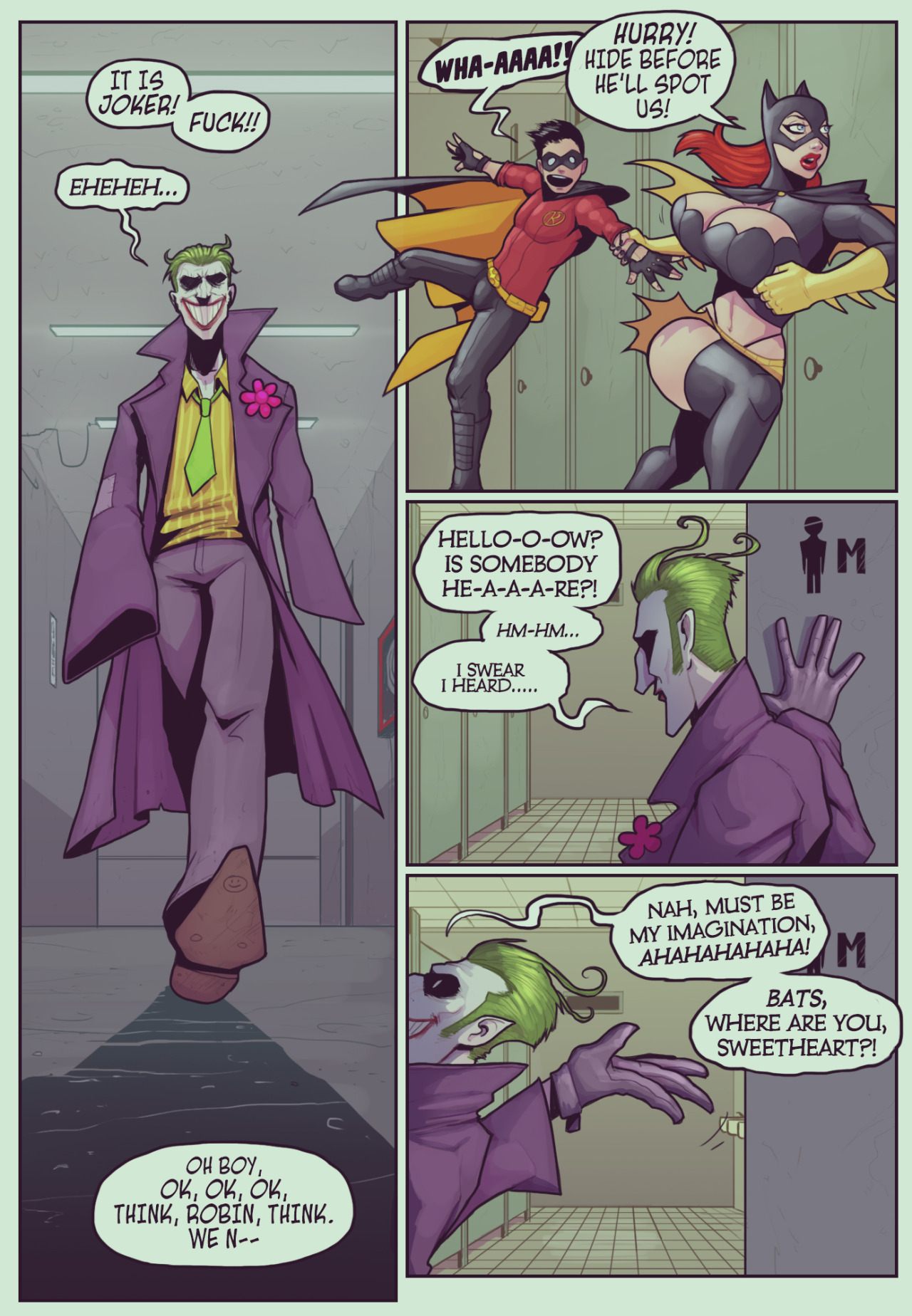 Ruined Gotham Batgirl Loves Robin Update