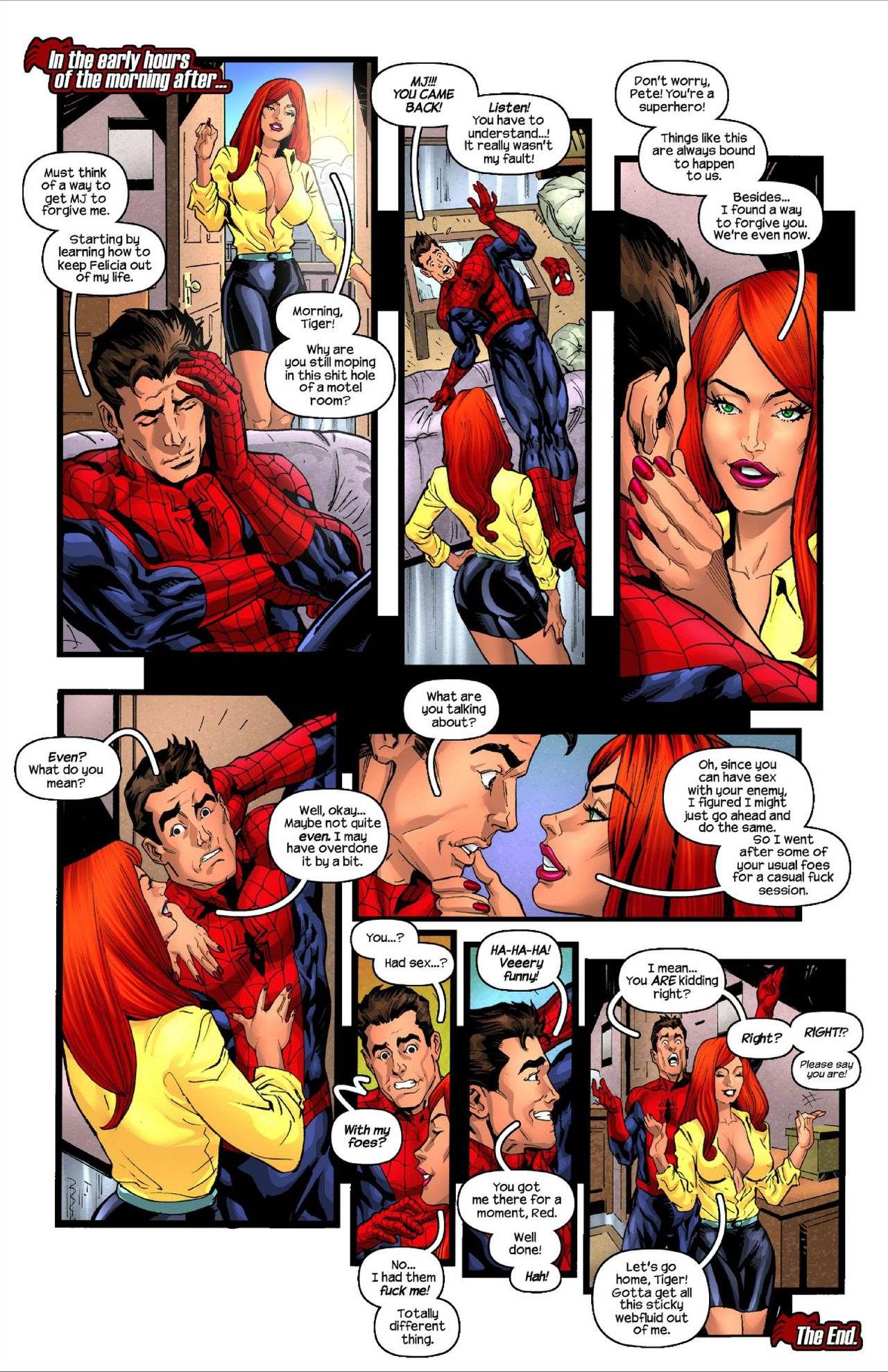 Mary Jane Makes a Porno [Tracy Scops & Karl Paulson] - FreeAdultComix