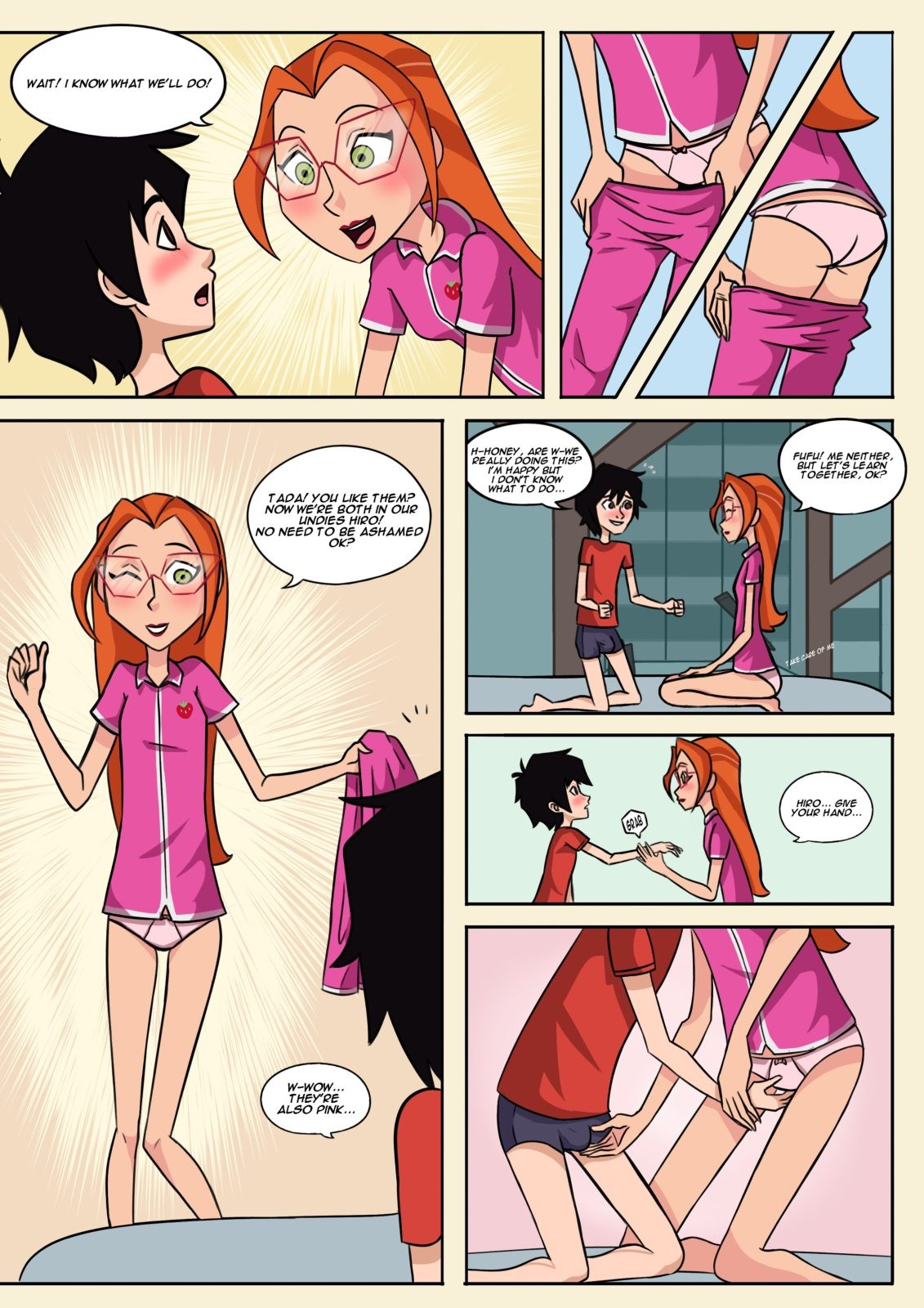 1131px x 1600px - Big Hero 6 - Hiro and Honey Lovey Dovey Book [Fufan] - FreeAdultComix