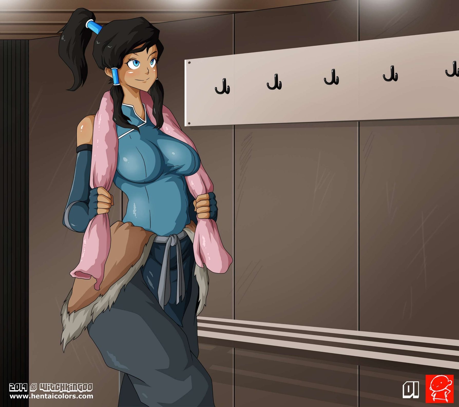 1788px x 1584px - The Legend Of Korra - Shower Time (Witchking00) - FreeAdultComix