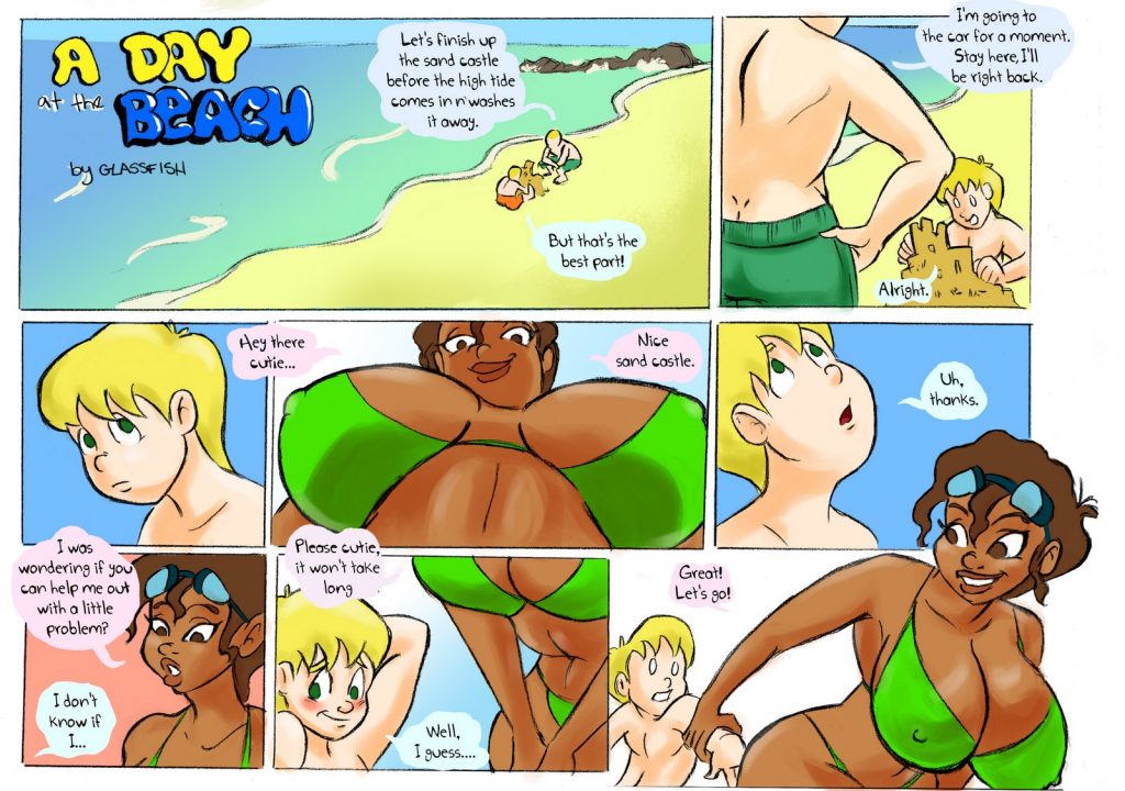 A Day At The Beach by Glassfish - FreeAdultComix