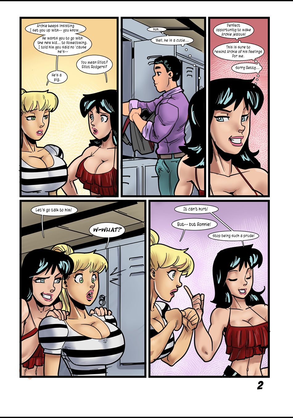 Betty and Veronica - A Fit Izen in Riverdale #001[Kennycomix - Rabies] -  FreeAdultComix