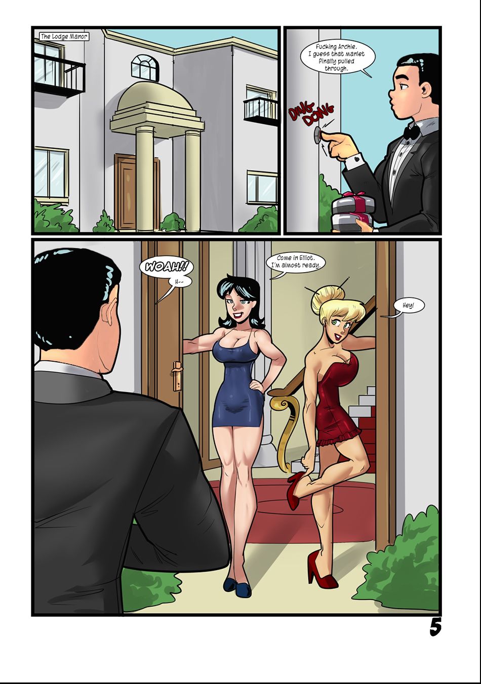 Betty And Veronica Sex - Betty and Veronica - A Fit Izen in Riverdale #001[Kennycomix - Rabies] -  FreeAdultComix