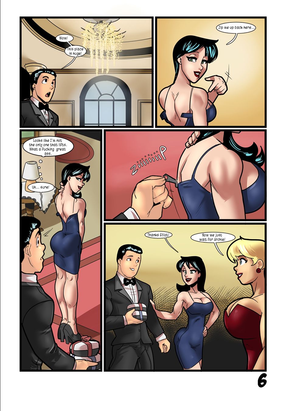 Betty And Veronica Sex Comics - Betty and Veronica - A Fit Izen in Riverdale #001[Kennycomix - Rabies] -  FreeAdultComix