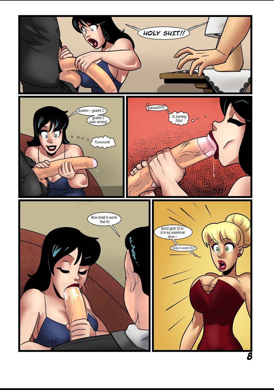 Betty And Veronica Comics Xxx - Betty and Veronica - A Fit Izen in Riverdale #001[Kennycomix - Rabies] -  FreeAdultComix