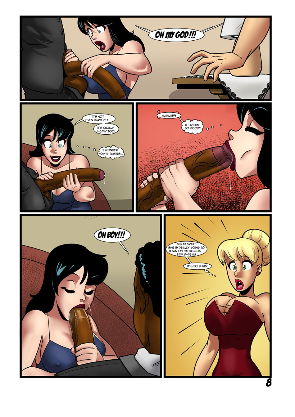 Betty And Veronica Sex Comics - Betty and Veronica in Once You Go Black [Kennycomix - Rabies] -  FreeAdultComix