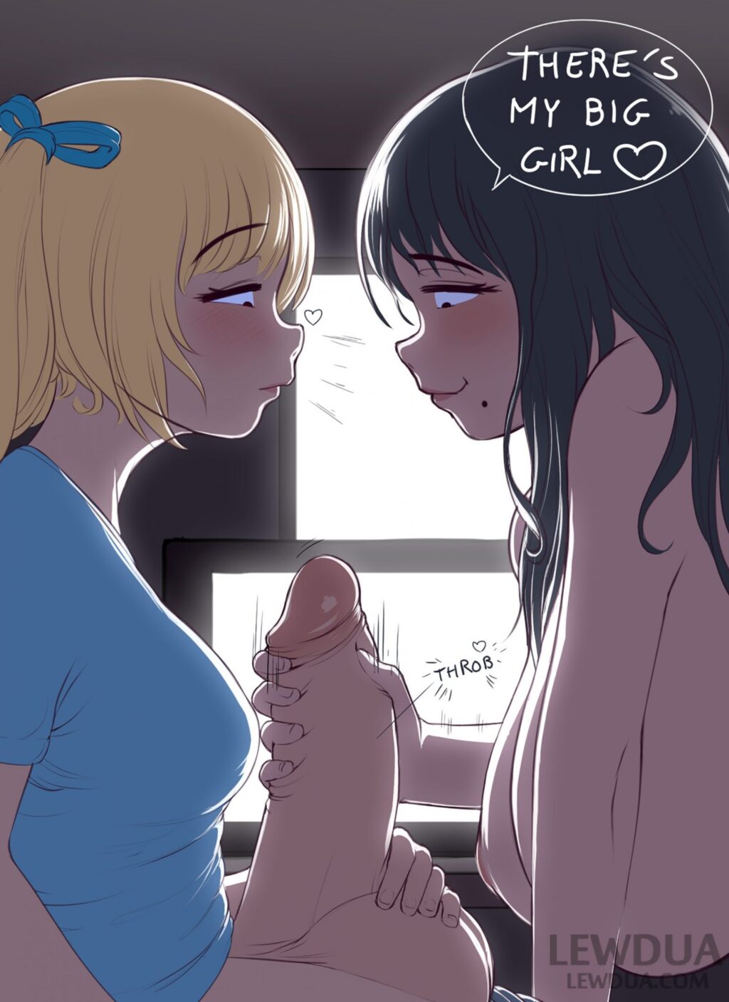 Sharing Love - Lewdua - FreeComix.