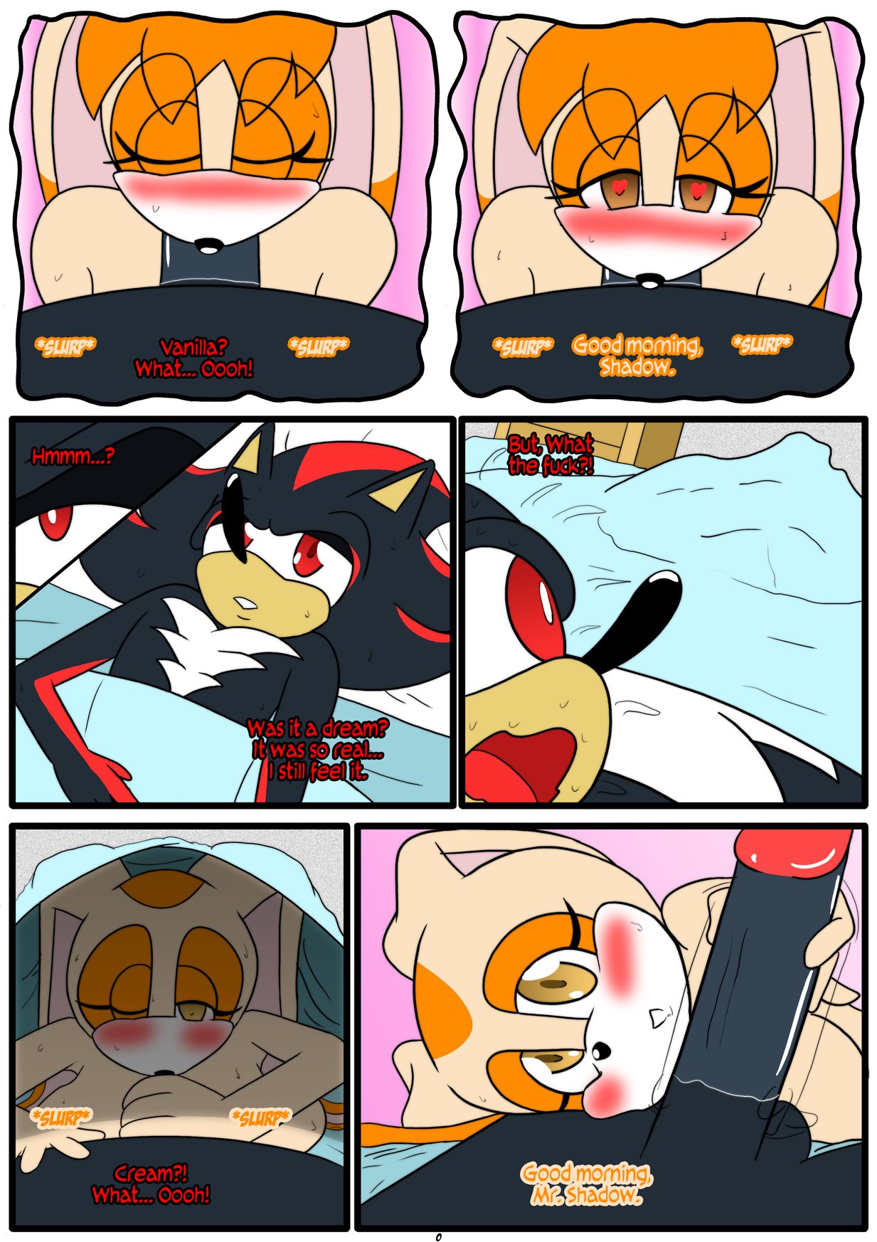 Shadow And Tails Sex Comic 