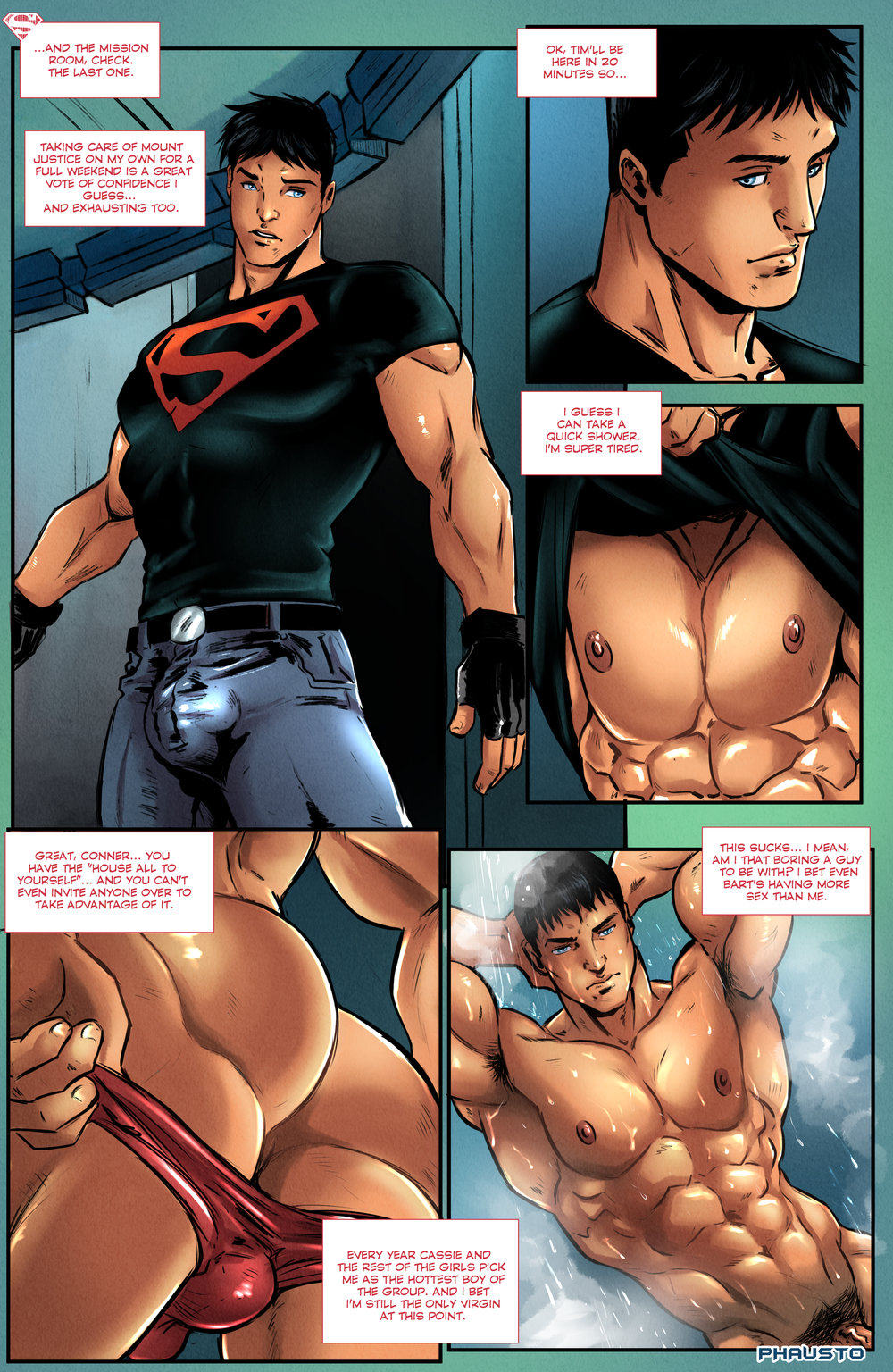 1000px x 1536px - Superboy [Phausto] | FreeAdultComix | Free Online anime ...