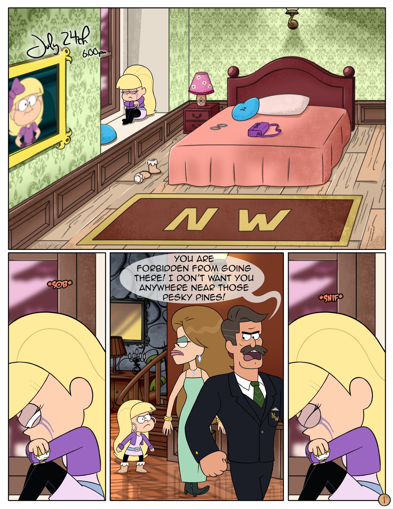 Gravity Falls Pacifica Sex - Area â€“ Next Summer (Gravity Falls) | FreeAdultComix | Free ...