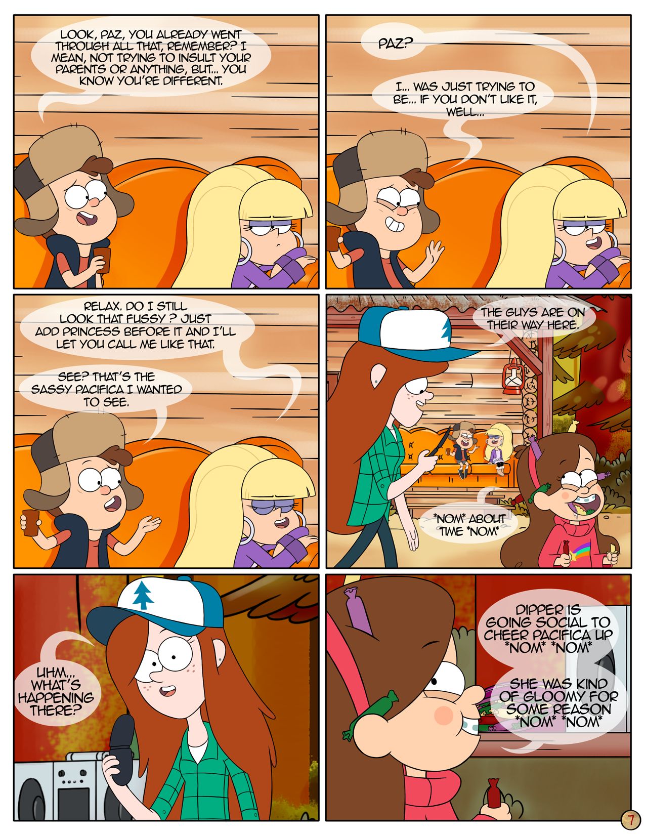 Gravity Falls Dipper And Pacifica Porn - Area â€“ Next Summer (Gravity Falls) | FreeAdultComix | Free ...