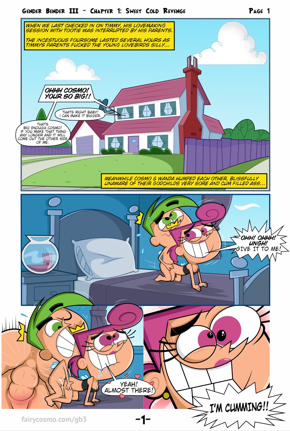 1000px x 1484px - Gender Bender III - Fairly Odd Parents by FairyCosmo - FreeAdultComix