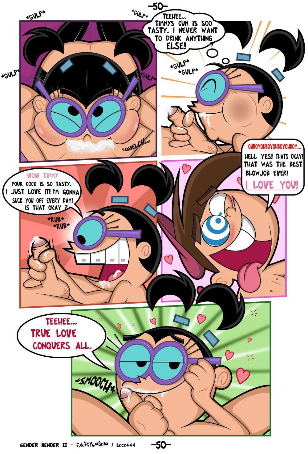 Lesbian Fairly Oddparents Timantha Porn Comic - Gender Bender 2 - Fairly Odd Parents [FairyCosmo ...