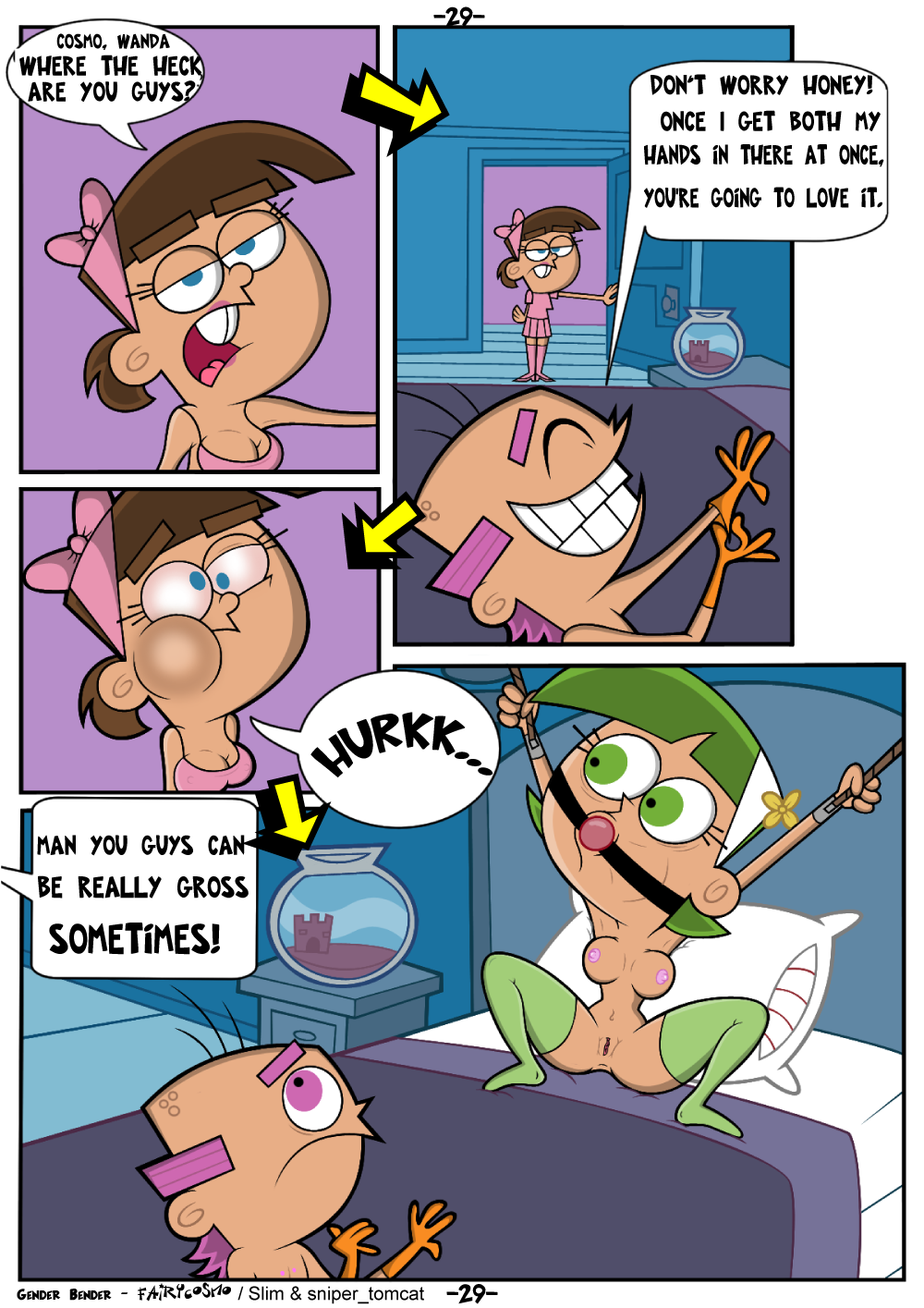 Gender Bender 1 Fairly Odd Parents FairyCosmo FreeAdultComix