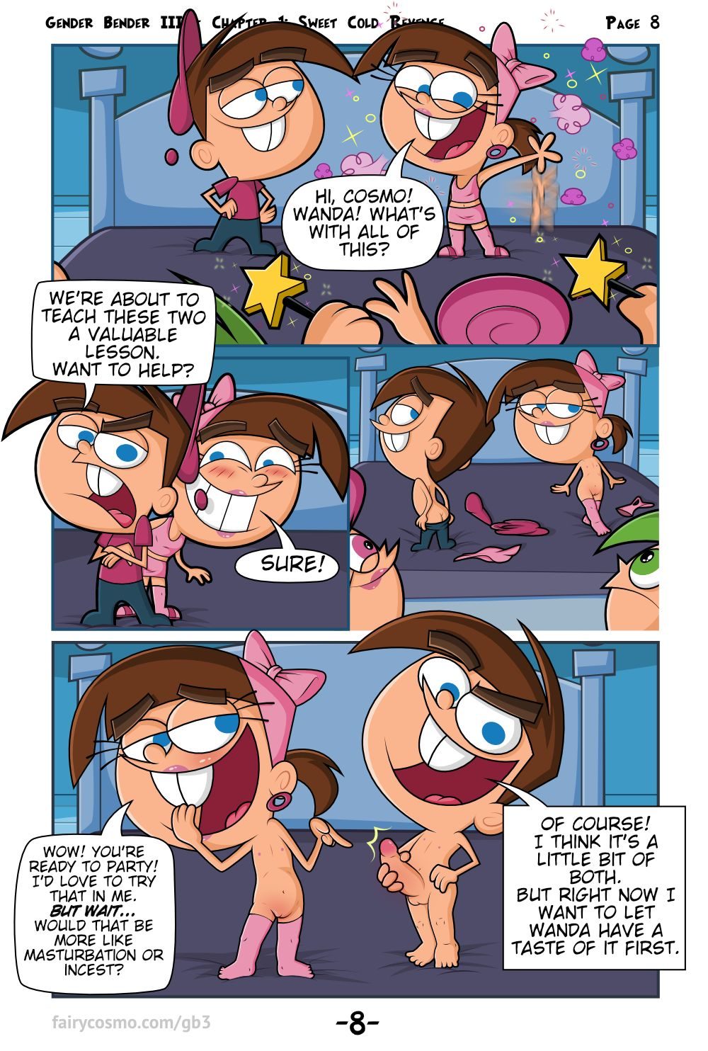 Gender Bender Fairly Odd Parents Fairycosmo Freeadultcomix