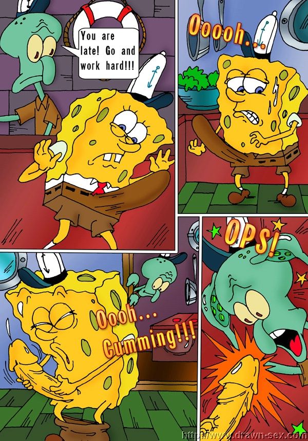 Spongebob Squarepants Lesbian - Spongebob Squarepants - Horrible Erection - FreeAdultComix