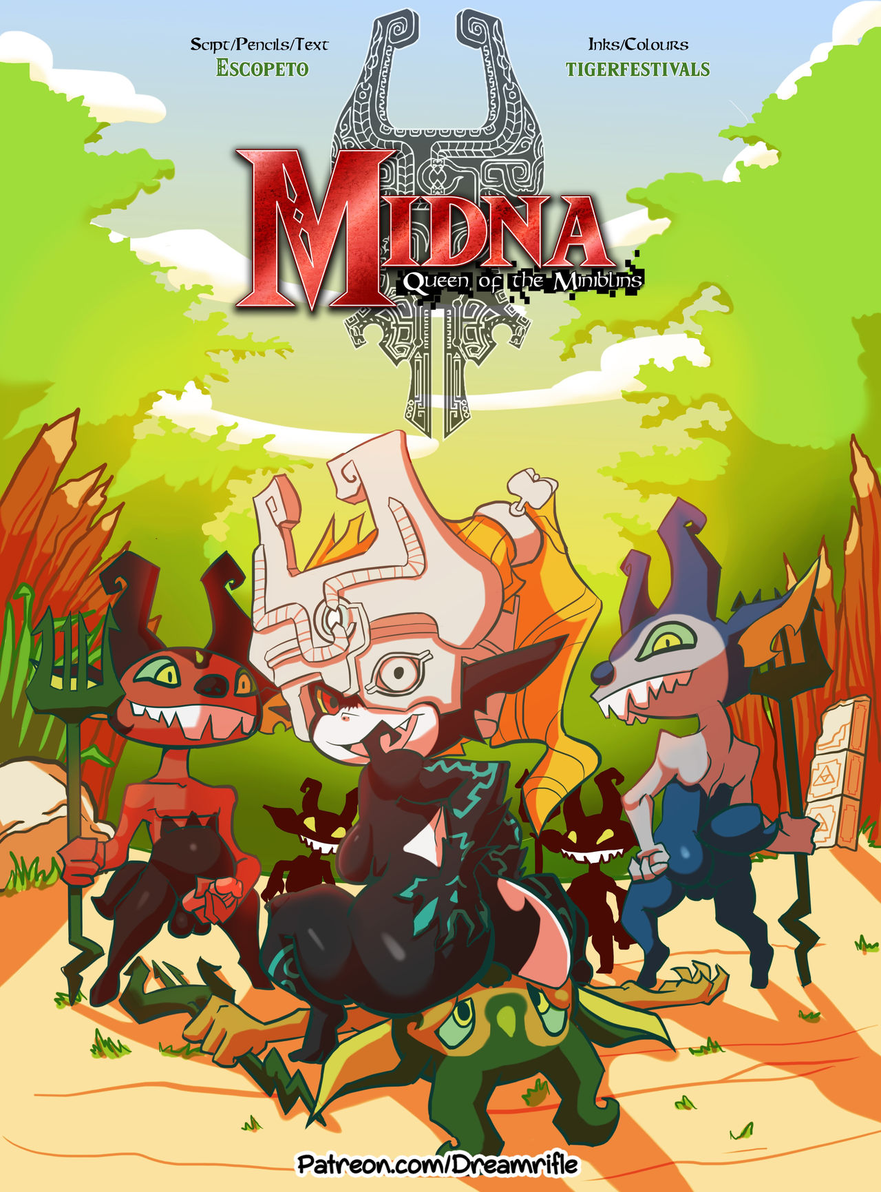 1280px x 1731px - Midna, Queen of the Miniblins (The Legend of Zelda ...