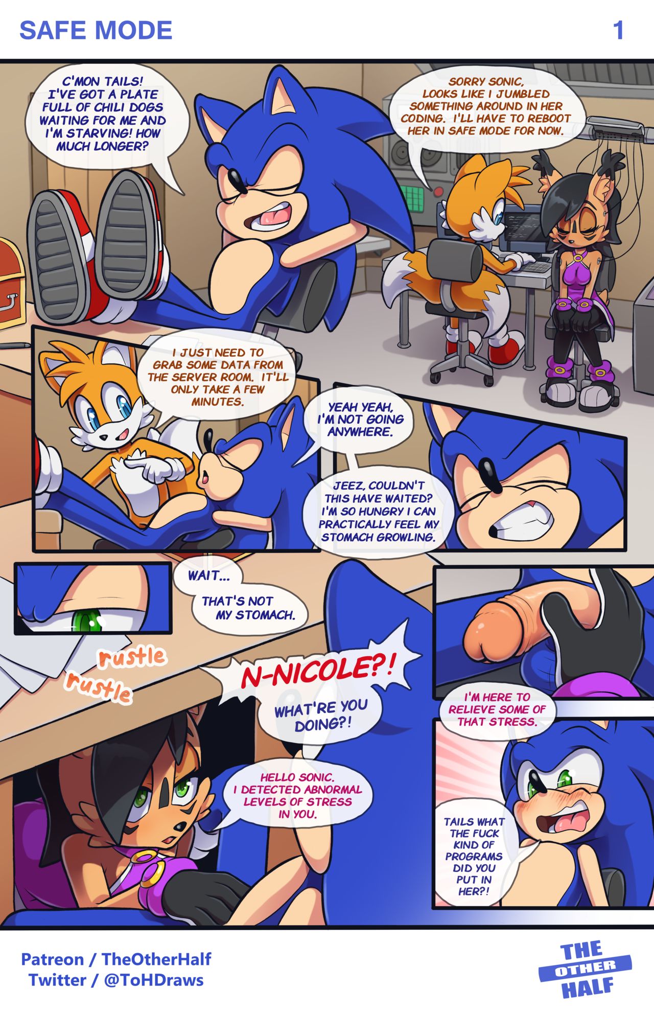 Sonic Furry Futa Porn - Safe Mode - Sonic the Hedgehog [TheOtherHalf ...