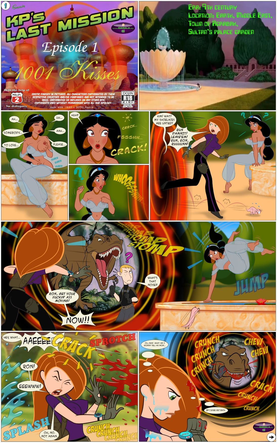 1094px x 1750px - Kim Possible's Last Mission - Gagala | FreeAdultComix | Free ...